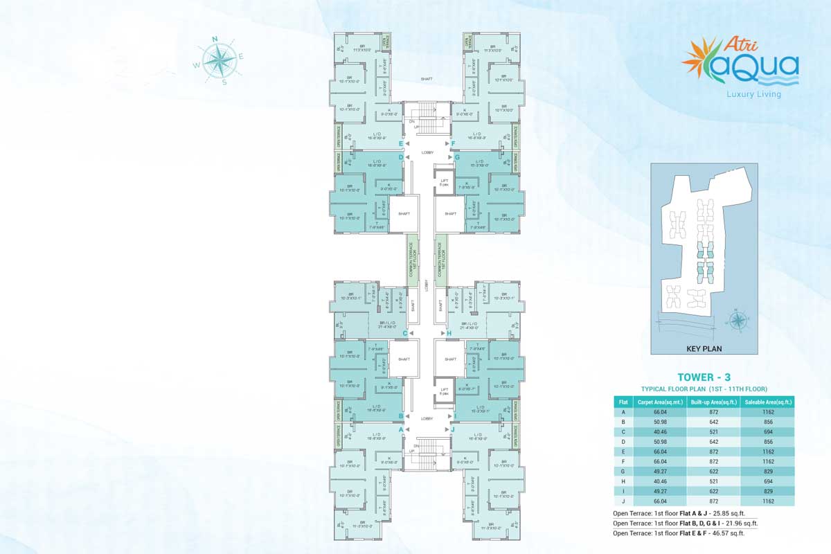 Atri Aqua Tower 3 Plan