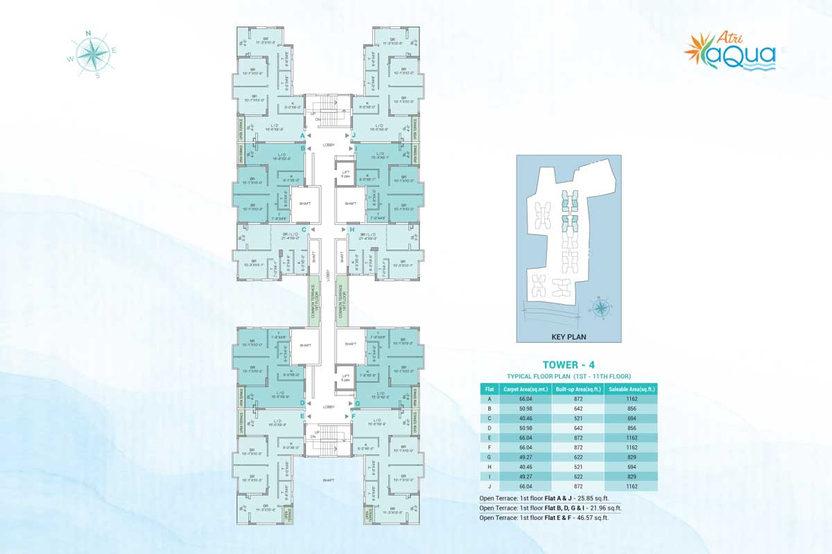 Atri Aqua Tower 4 Plan