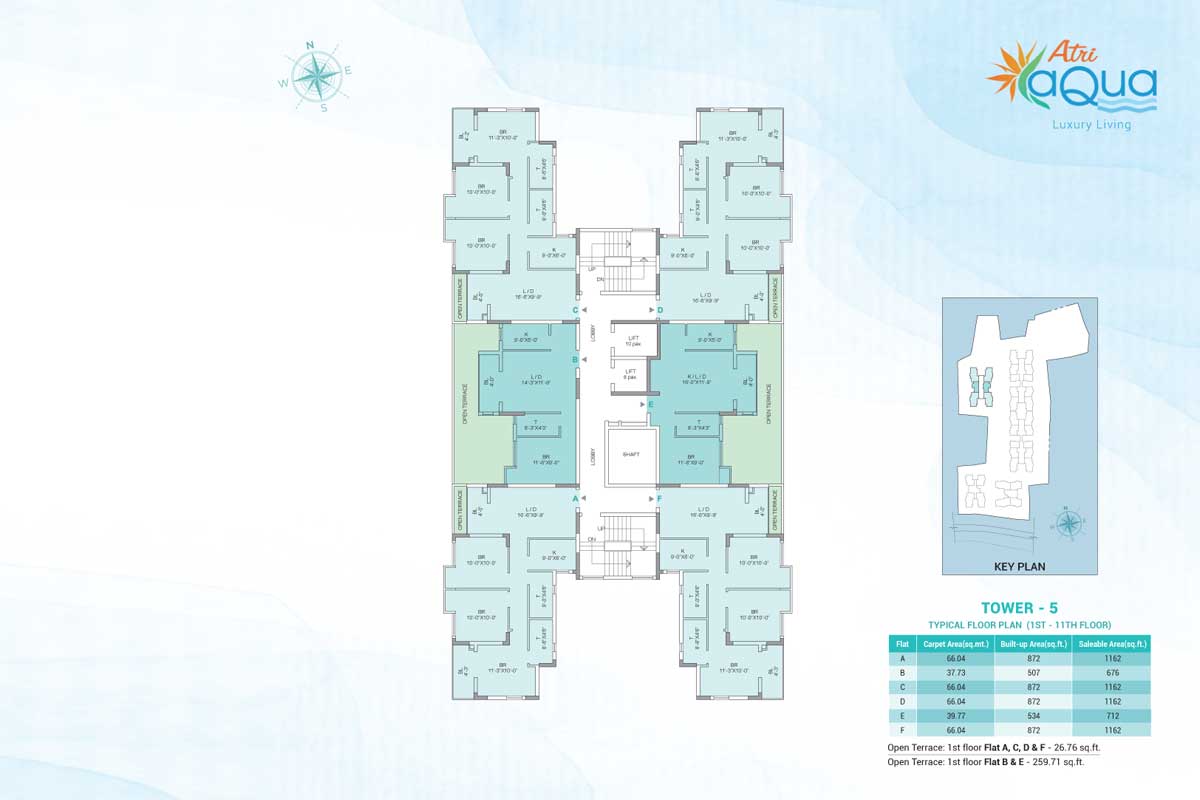 Atri Aqua Tower 5 Plan
